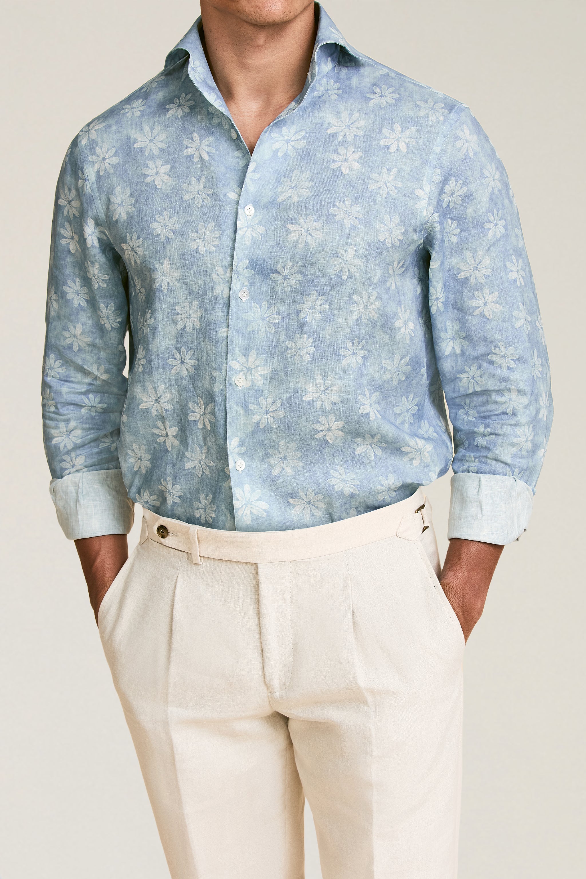 Linen Patterned Shirt