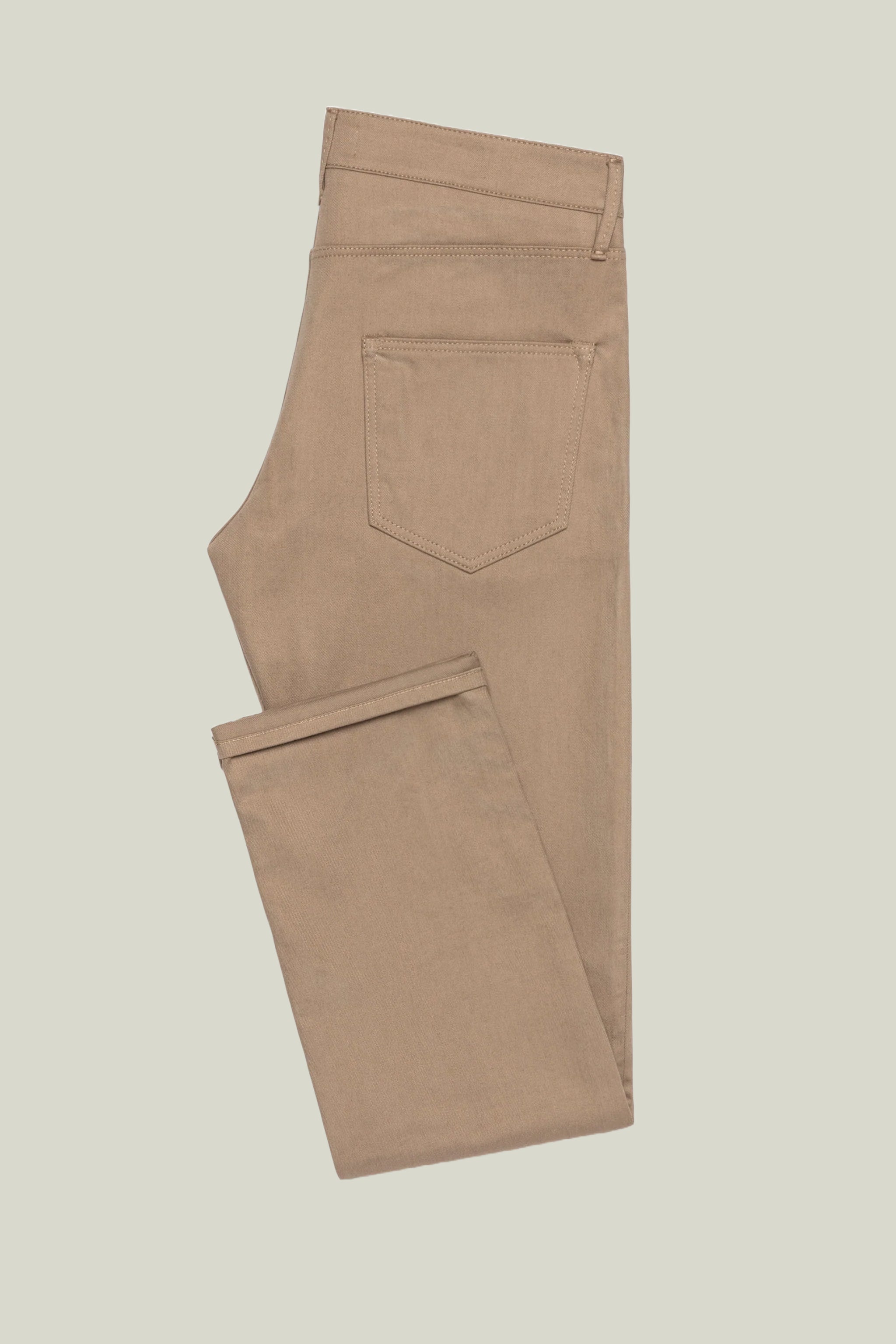 Khaki Five Pocket Pants custom tailored in Sydney Australia.