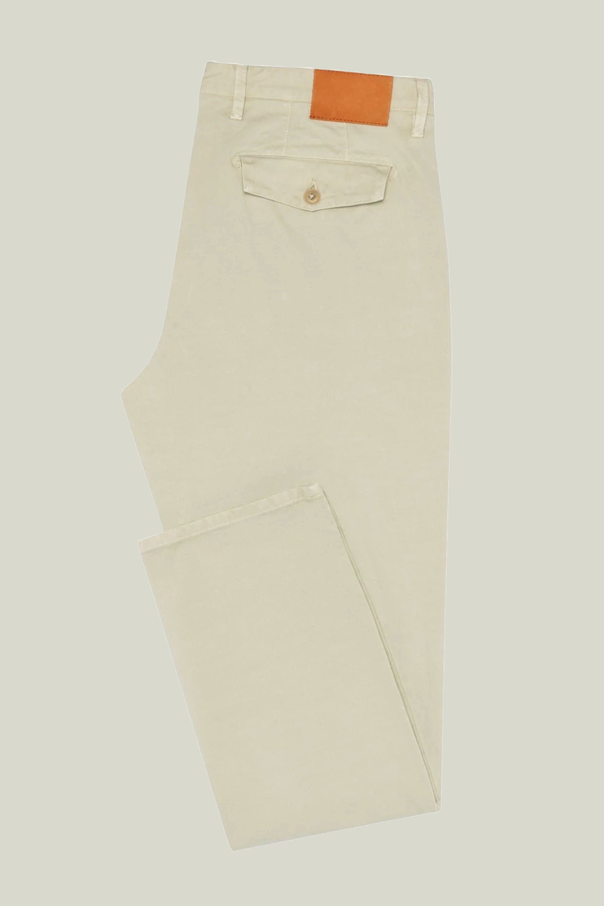 Oatmeal Heavy Weight Chinos custom tailored in Sydney Australia.