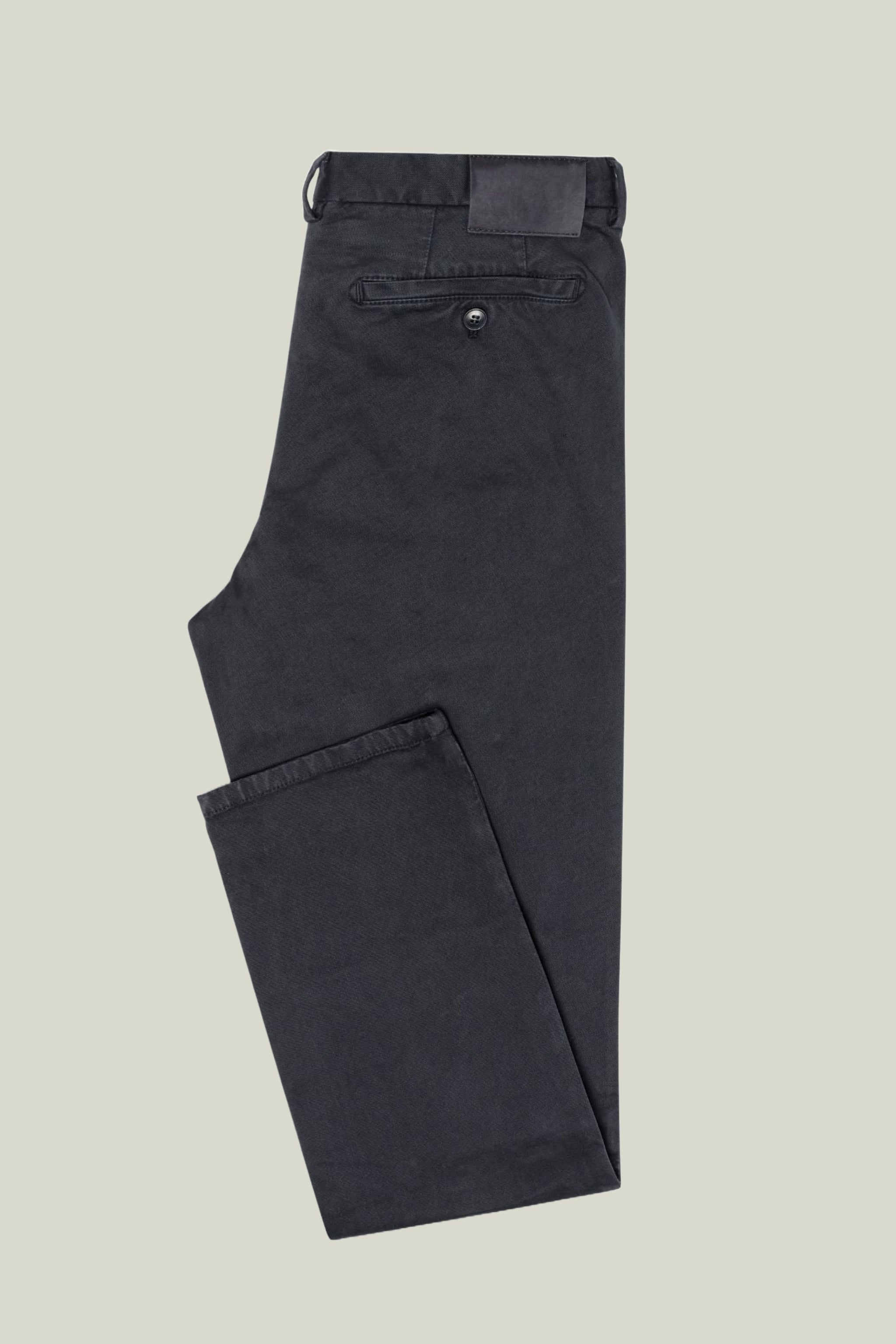 Anthracite Heavy Weight Chinos custom tailored in Sydney Australia.