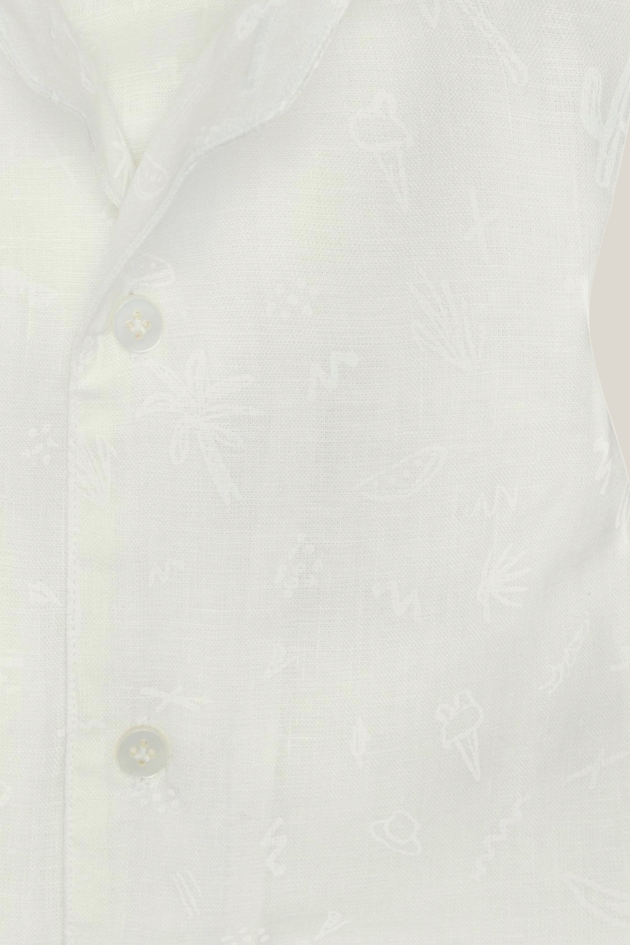 Linen Patterned Shirt
