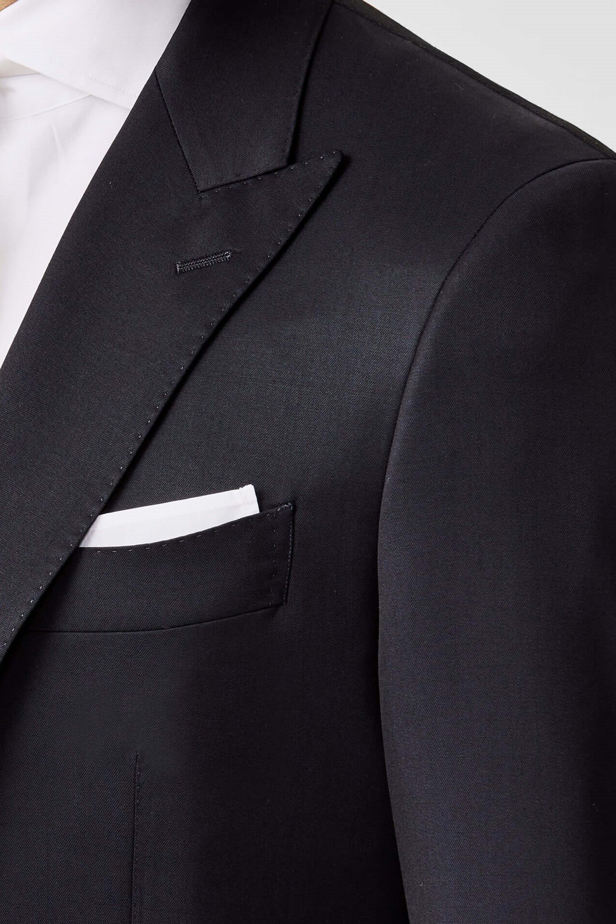 Midnight Blue Mohair Suit custom tailored in Sydney Australia.