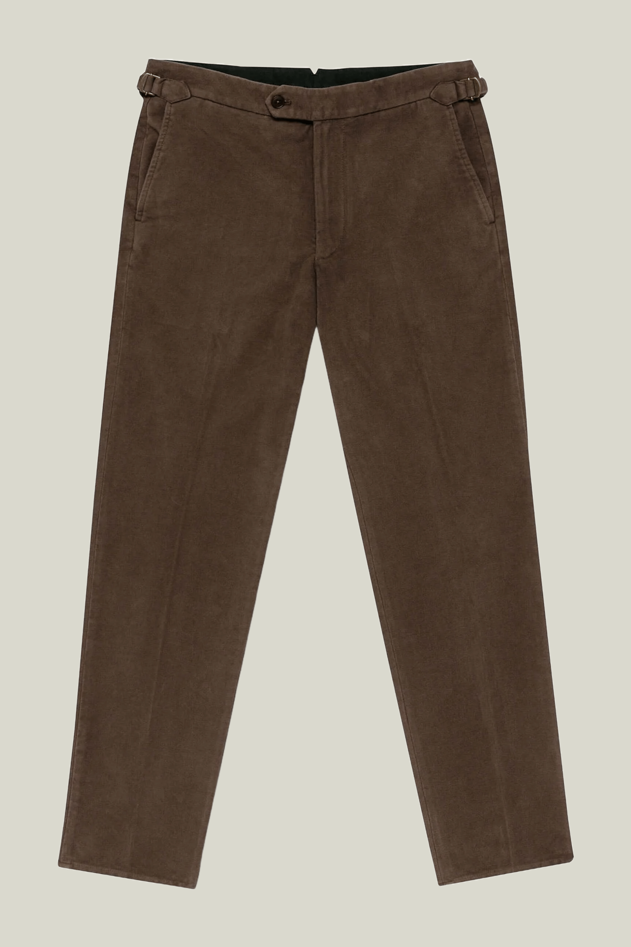 Brown Moleskin Chinos custom tailored in Sydney Australia.
