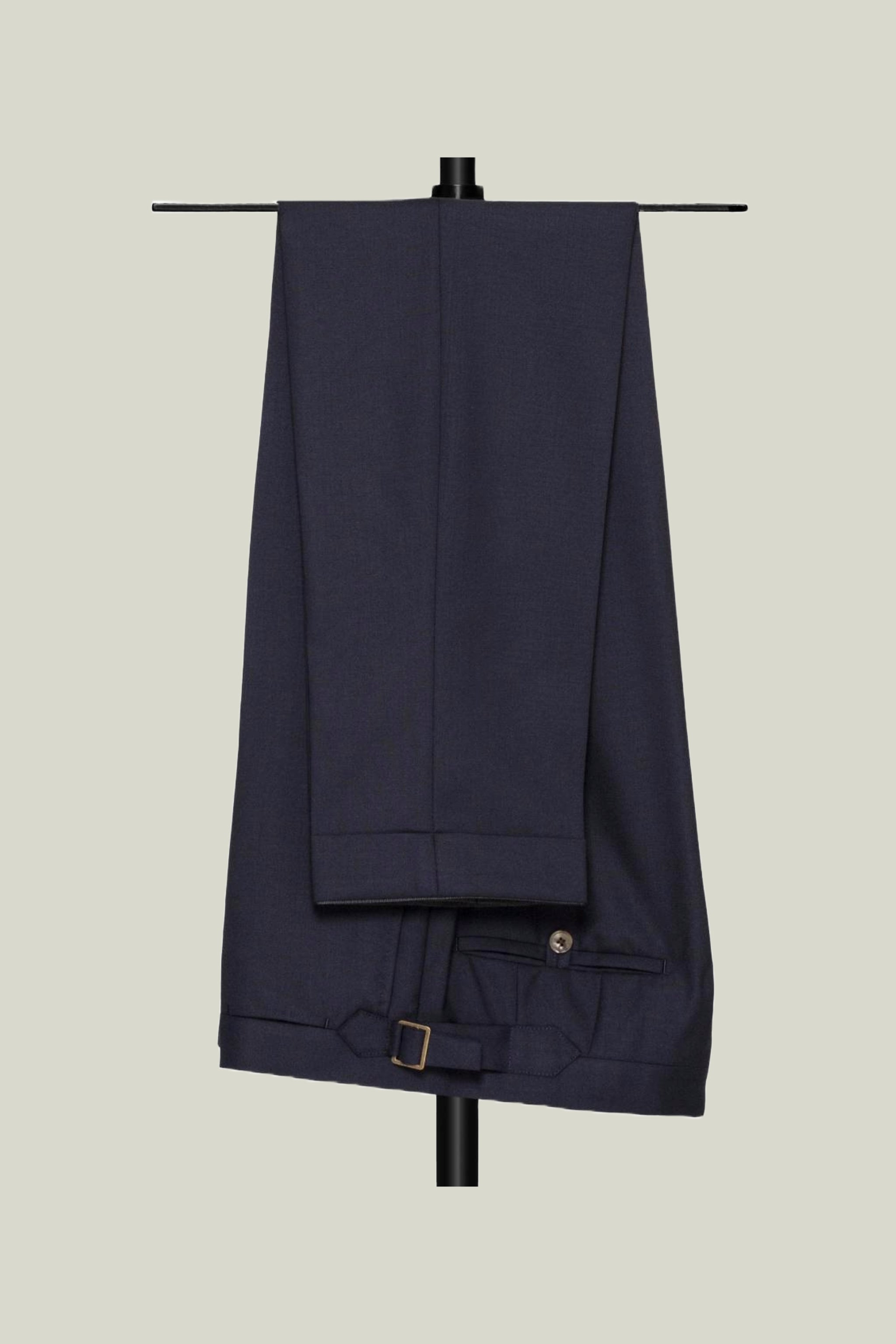 Navy Suit trousers custom tailored in Sydney Australia.