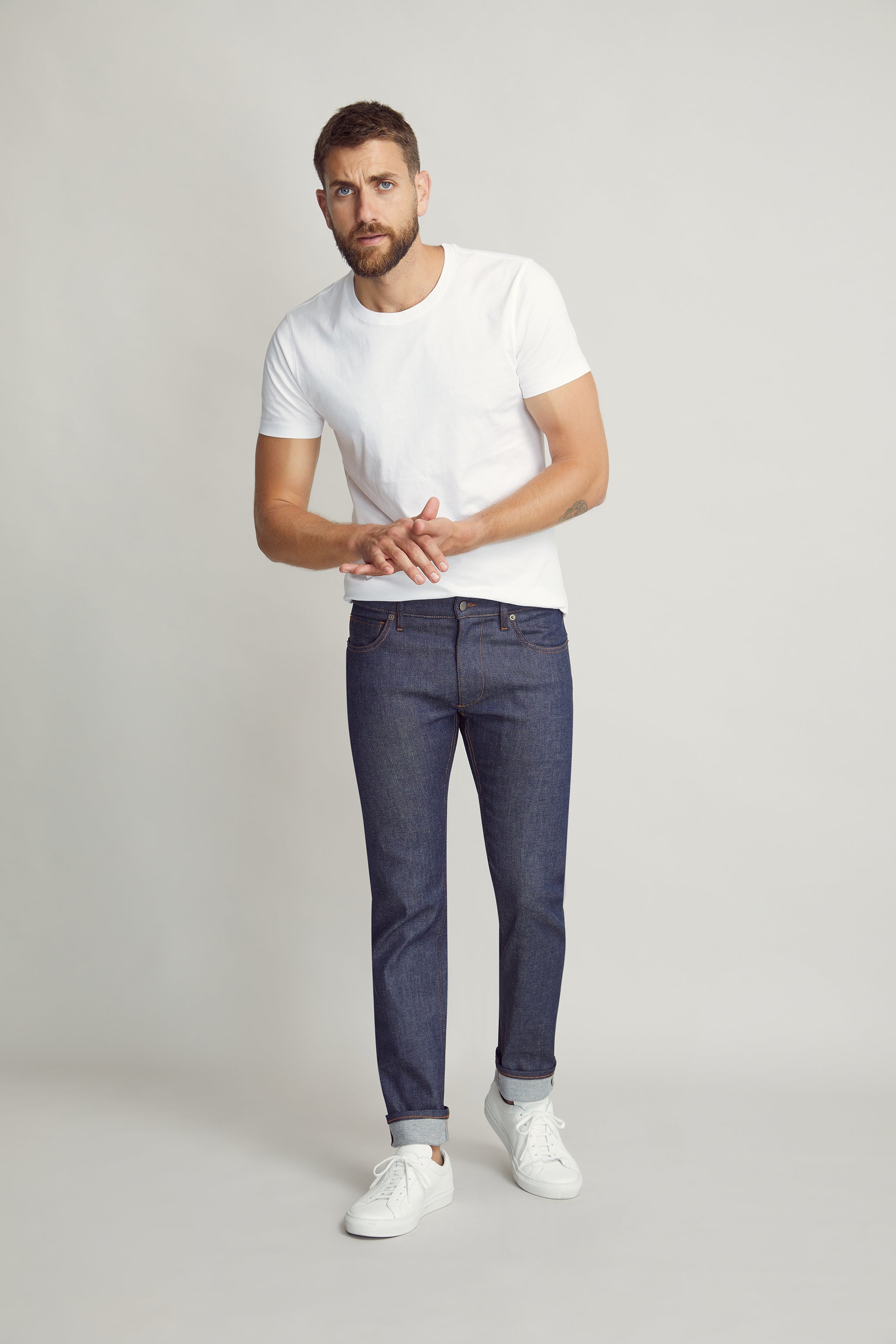 Selvedge Denim Jeans custom tailored in Sydney Australia.