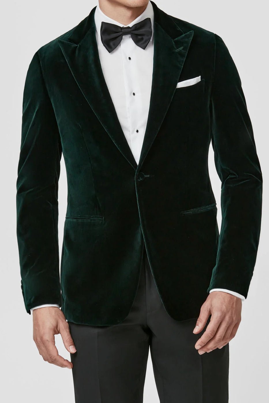 Green Velvet Cotton Jacket custom tailored in Sydney Australia.