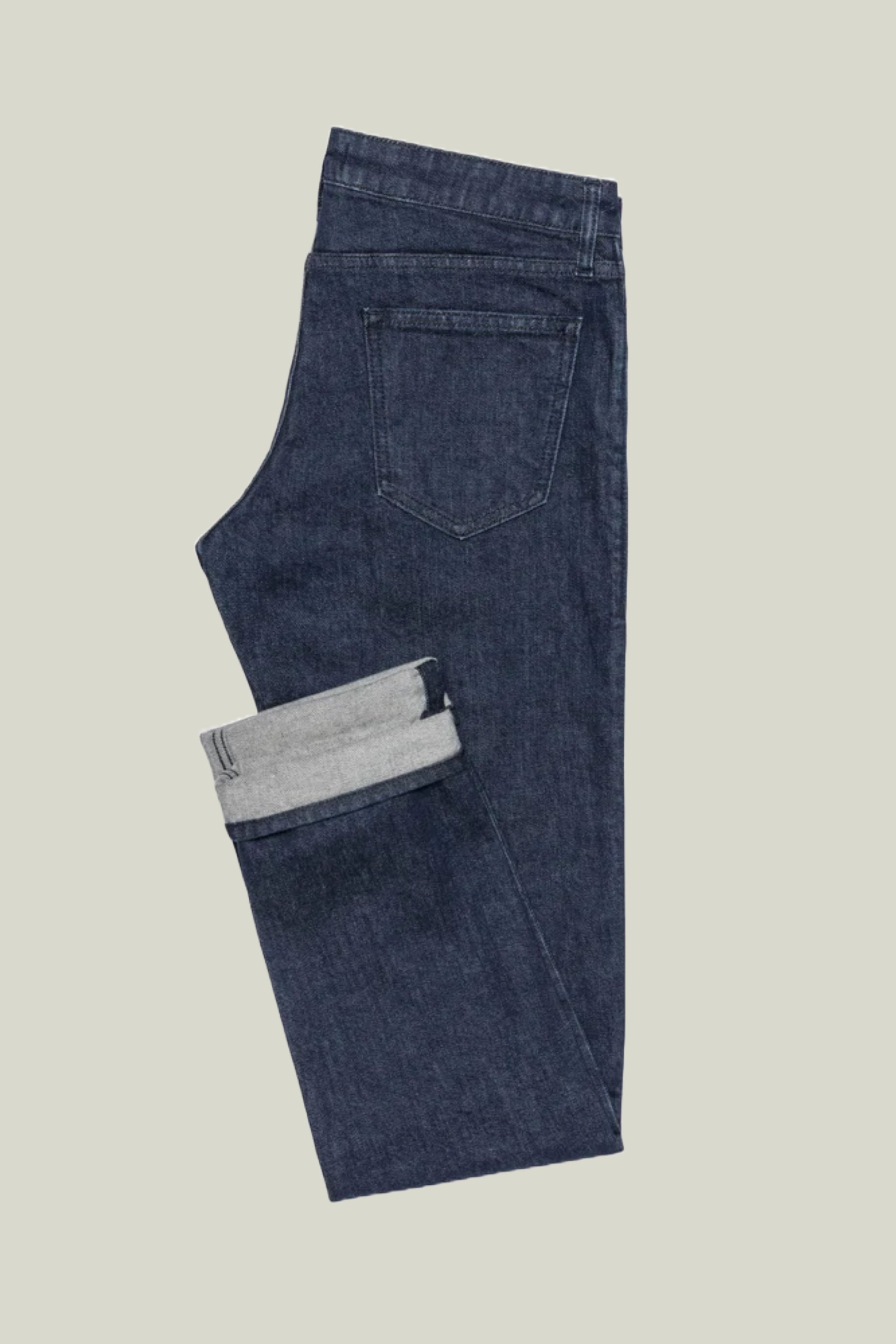 Dark Washed Denim Jeans custom tailored in Sydney Australia.