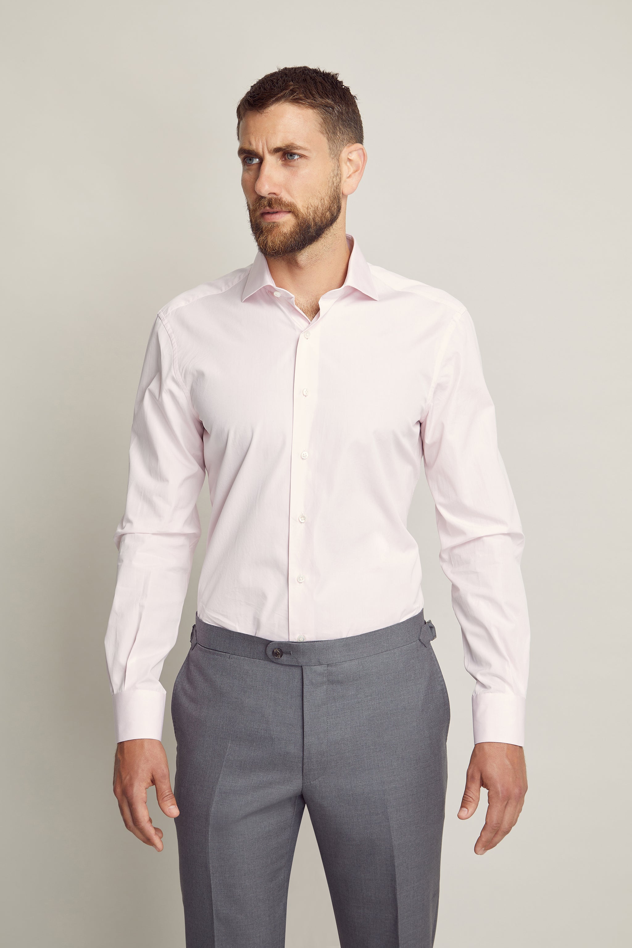 Light Pink Poplin Shirt